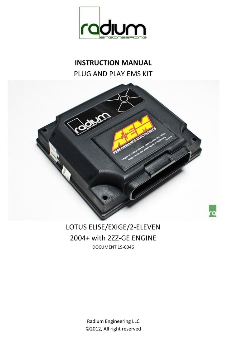 Radium EMS instruction manual