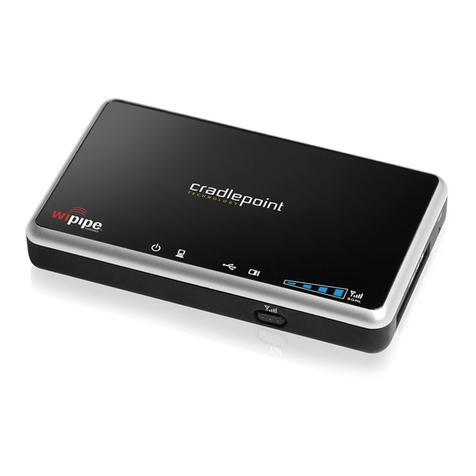 Cradlepoint CBR400 User manual