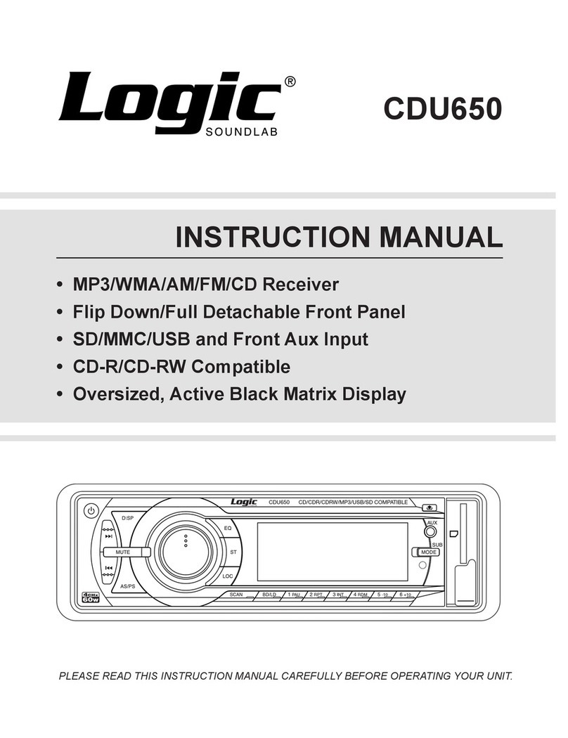 Logic CDU650 instruction manual