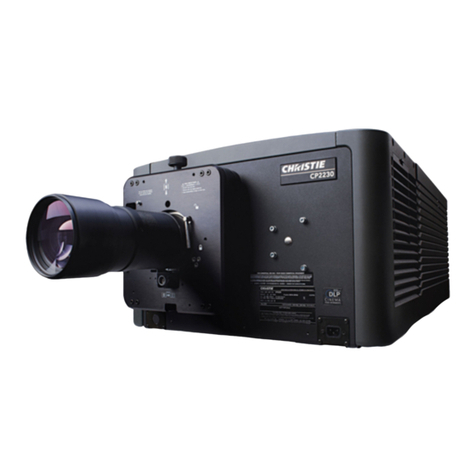 Christie CP2230 user manual