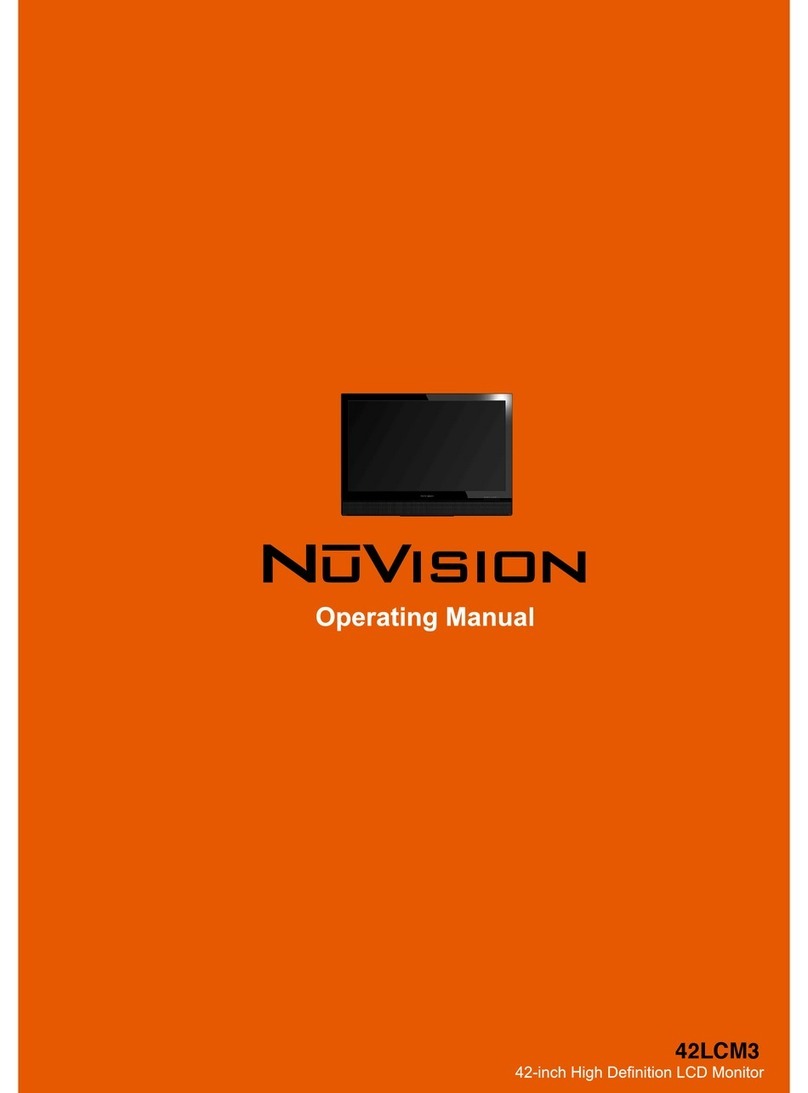 NuVision 42LCM3 User manual