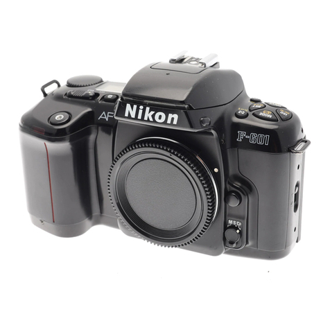 Nikon F-601 User manual Nikon F-601 User manual