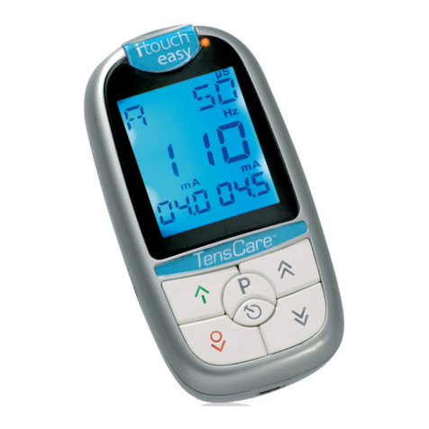 TensCare itouch easy instruction manual