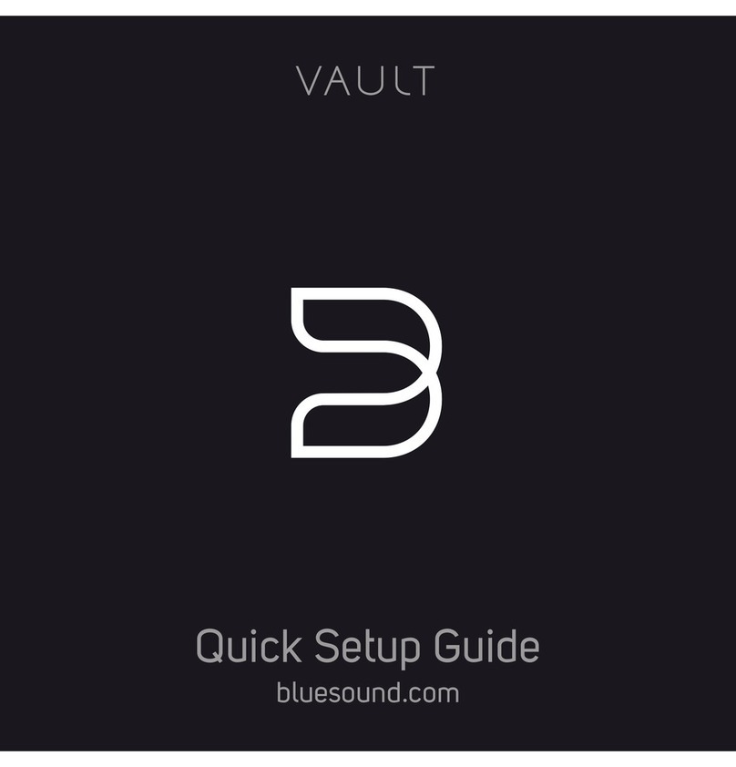 Bluesound Vault User manual