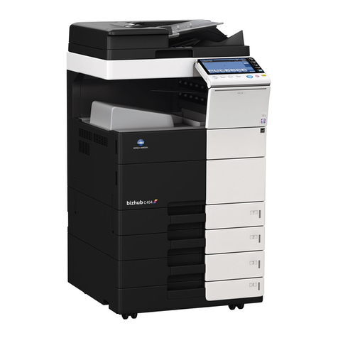 Konica Minolta bizhub C554 quick guide