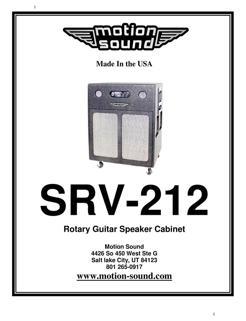 Motion Sound SRV-212 Technical manual