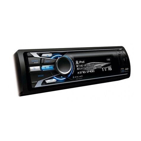 Sony DSX-S200X - Fm/am Digital Media Player operating instructions