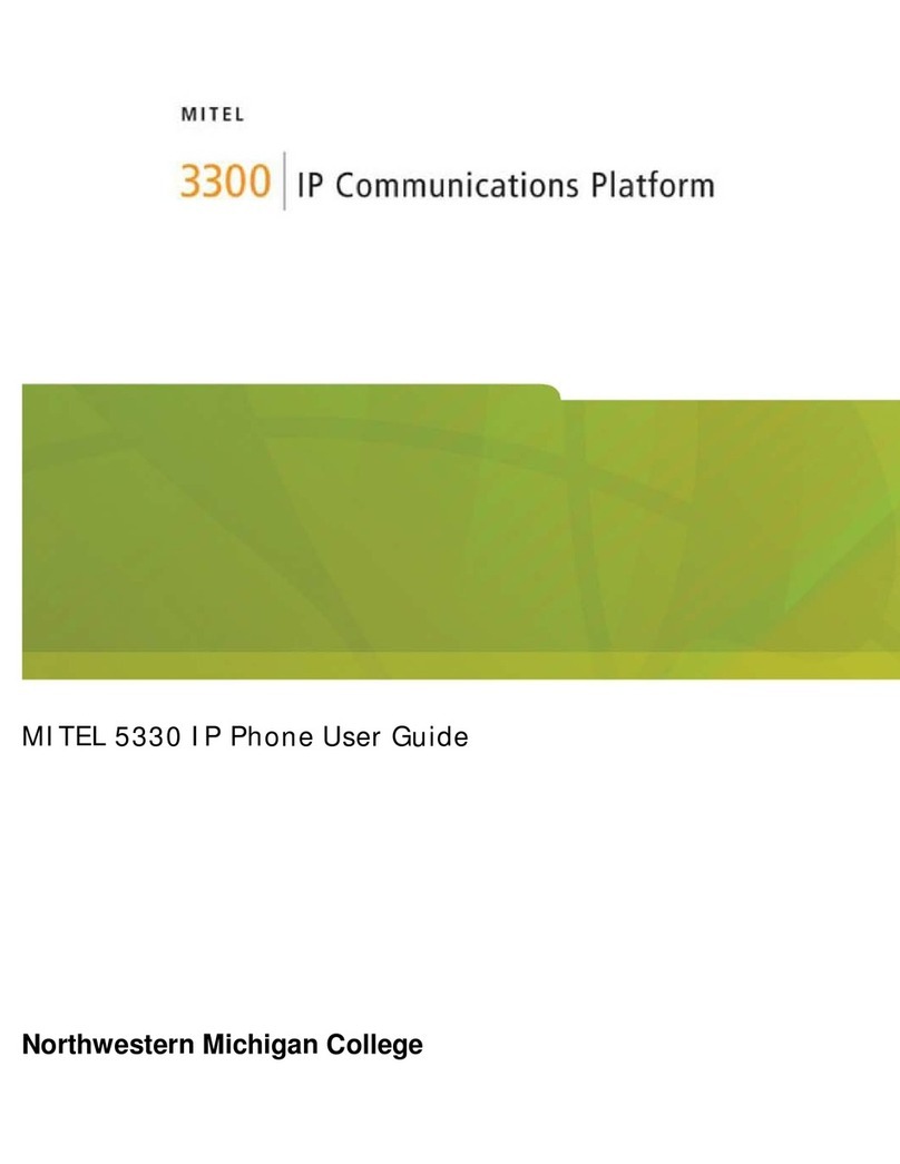 Mitel Mitel 5330 User manual