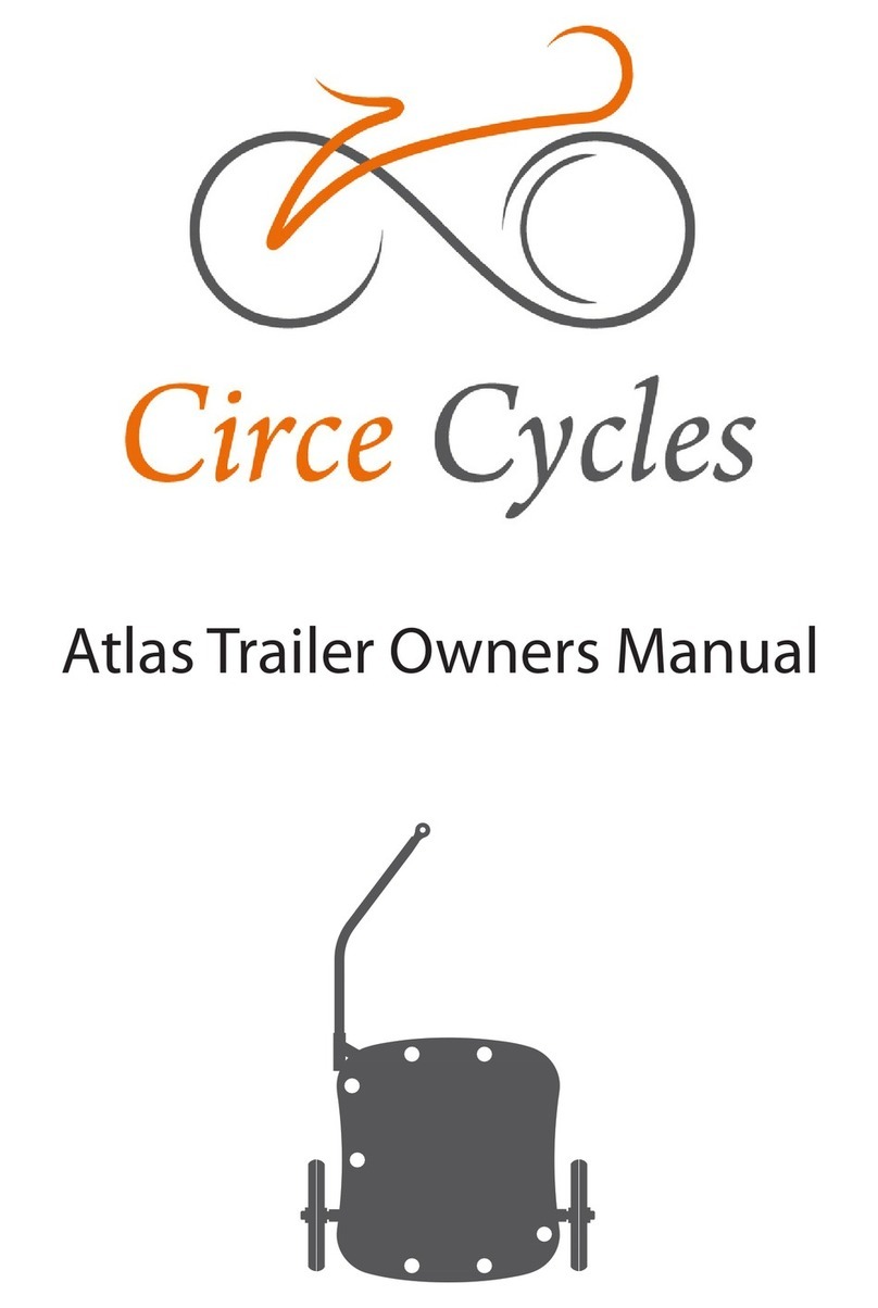 Circe Cycles Atlas Trailer User manual