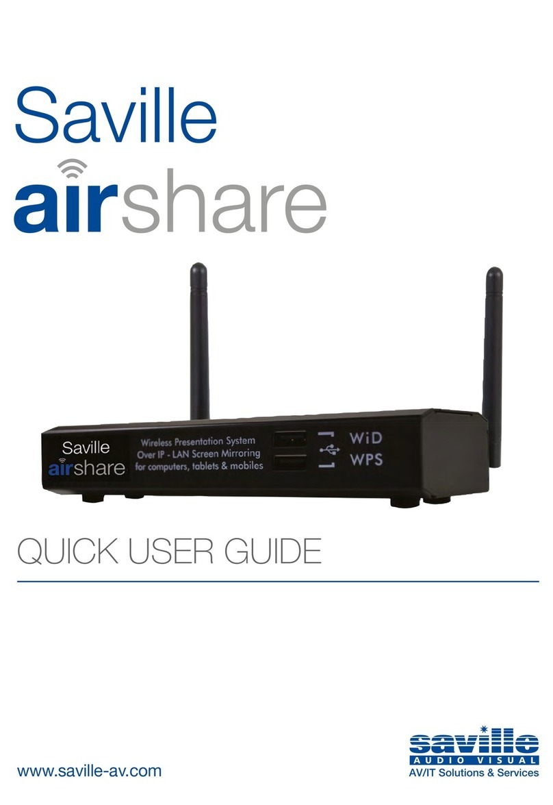 Saville Airshare Quick user guide