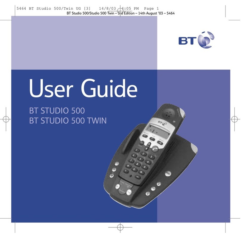 BT PARAGON 500 User manual