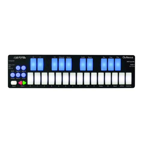 Keith McMillen Instruments QuNexus Reference manual