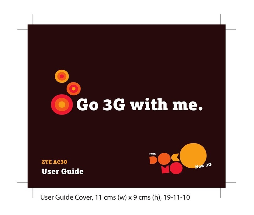 Zte AC30 User manual