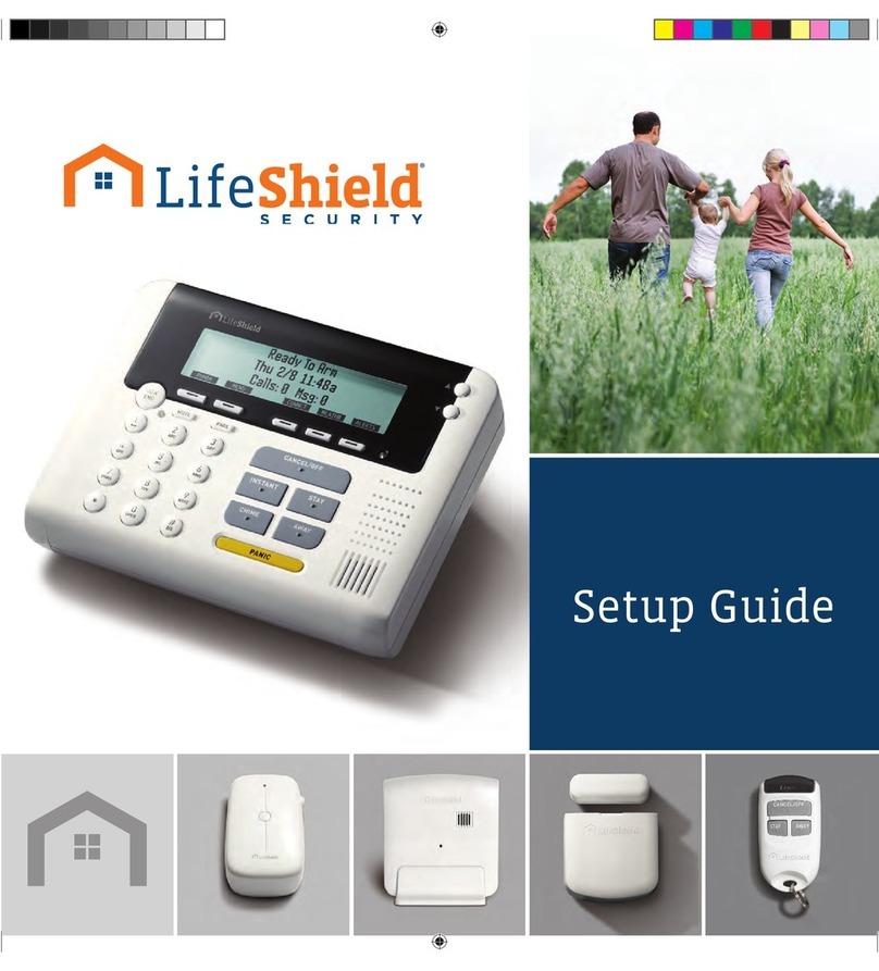 LifeShield Home Security Setup guide