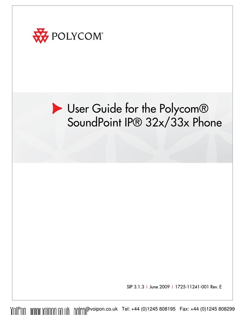 Polycom SoundPoint IP 32x User manual
