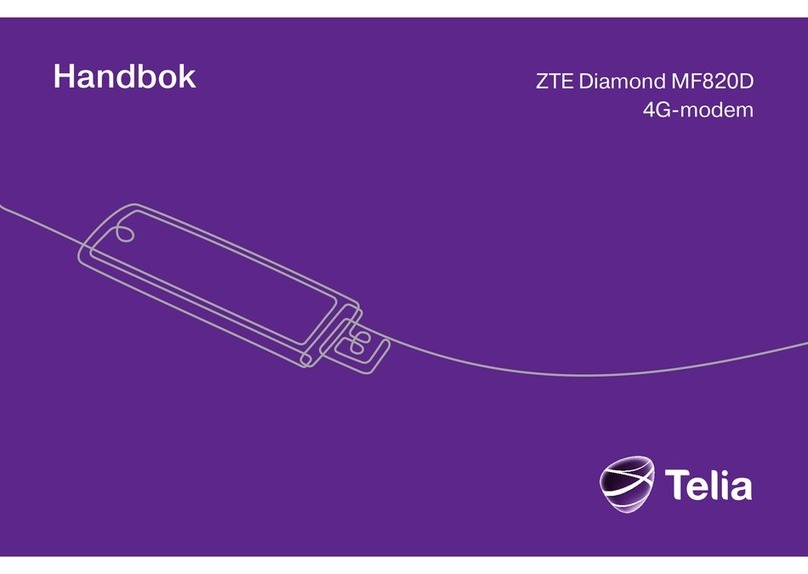 Zte Diamond MF820D Operator's manual