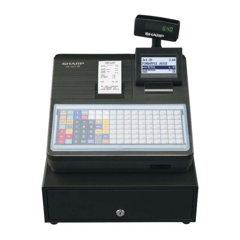 Sharp XE-A207W Full detailed instruction manual