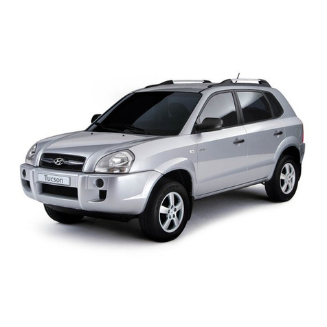 Hyundai Tucson 2005 User manual