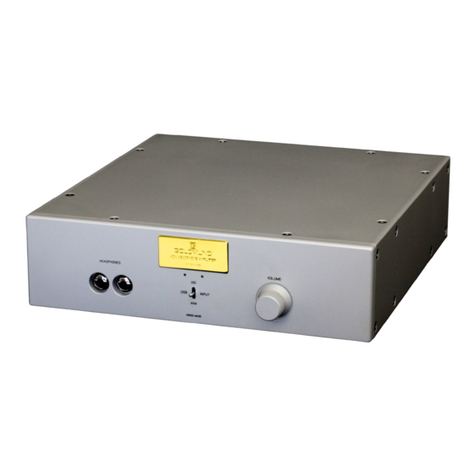 Goldmund Amplifiers user manual