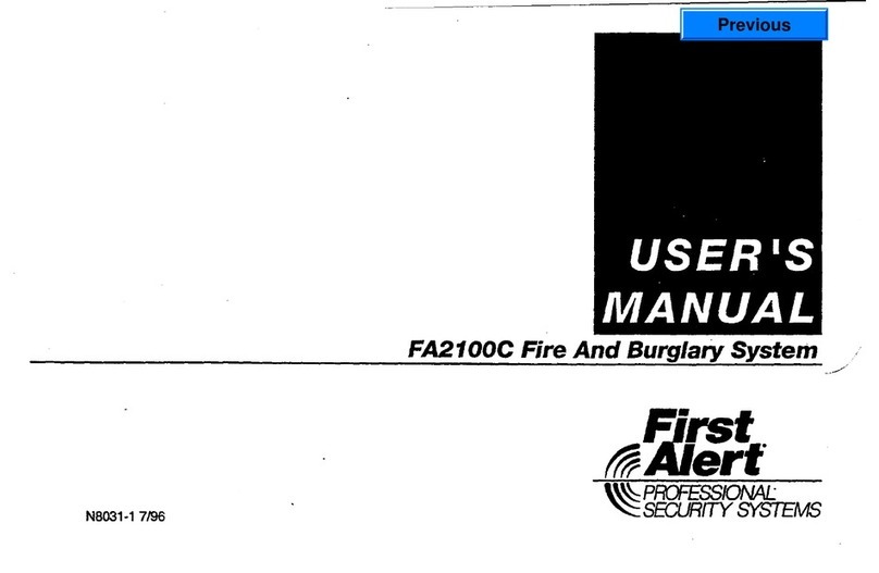 First Alert FA2100C User manual