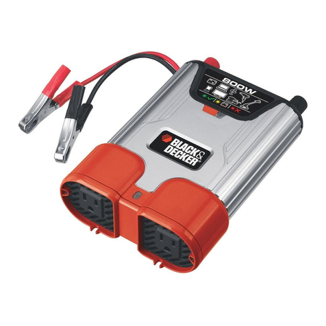 Black & Decker PI800BB User manual