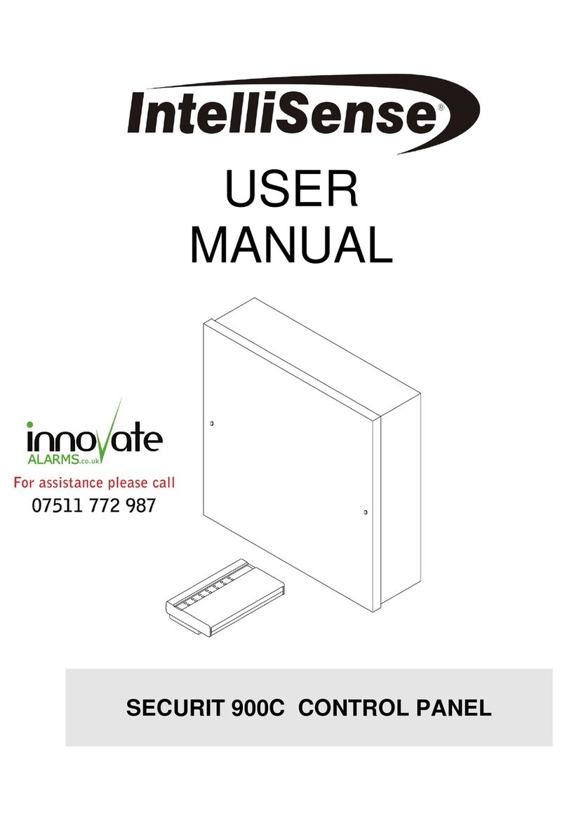 IntelliSense SECURIT 900C user manual IntelliSense SECURIT 900C user manual