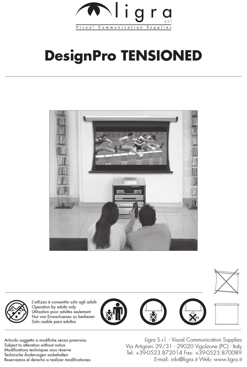 ligra DesignPro TENSIONED Assembly & installation manual