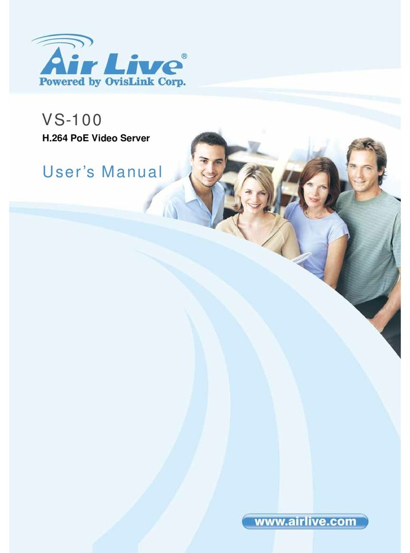 AirLive VS-100 User manual