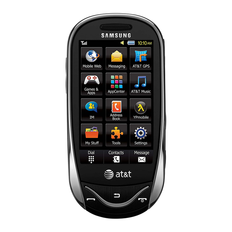 Samsung SUNBURST SGH-A697 Series User manual