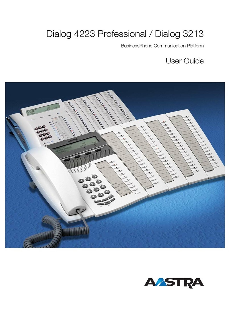Aastra Dialog 4223 Professiona User manual
