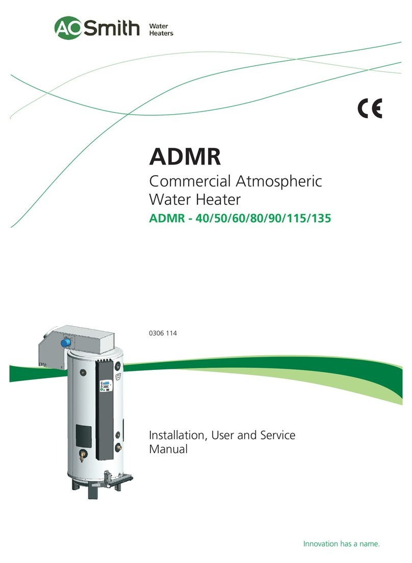 A.O. Smith ADMR-40 Troubleshooting guide