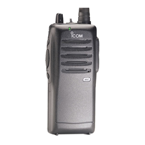 Icom IC-F11 User manual