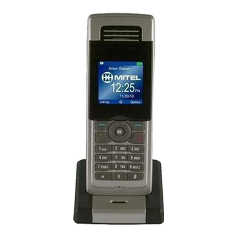 Mitel 5610 IP Dect Stand Configuration and administration guide