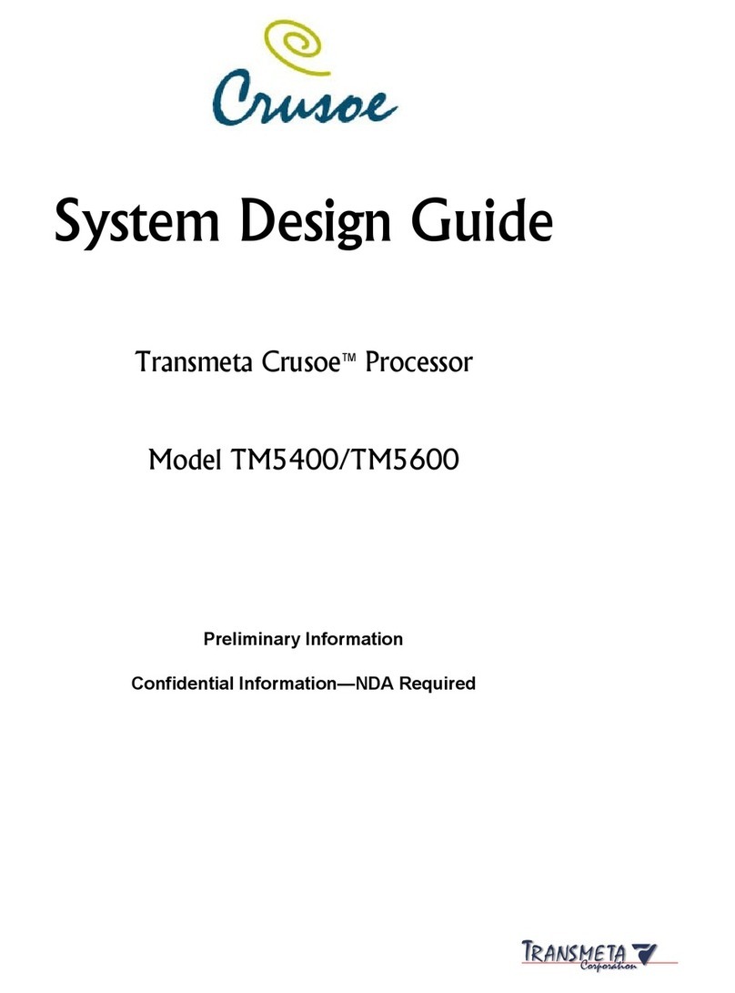 Transmeta Crusoe TM5400 System design guide