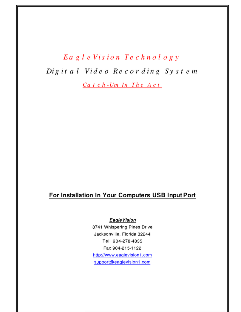 EagleVision ERS-USB-DVR User manual