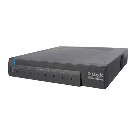Dialogic DMG1000 User manual