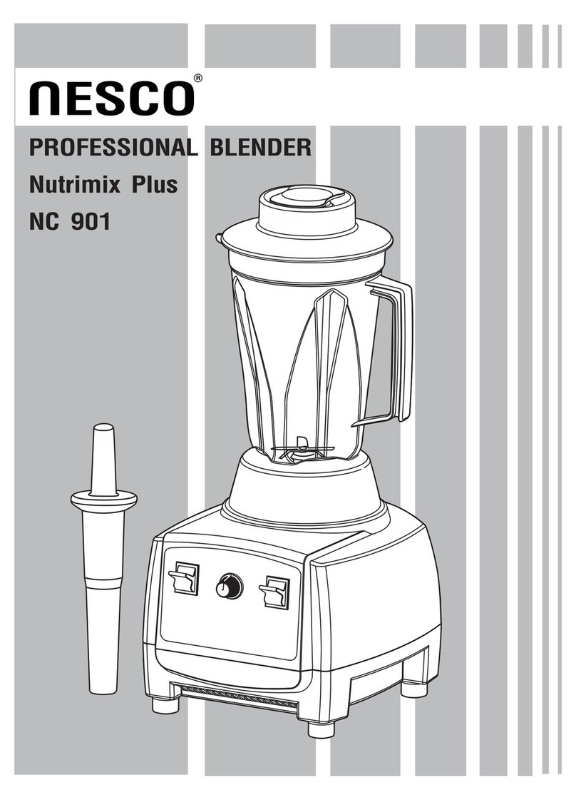 Nesco Nutrimix Plus NC 901 user manual