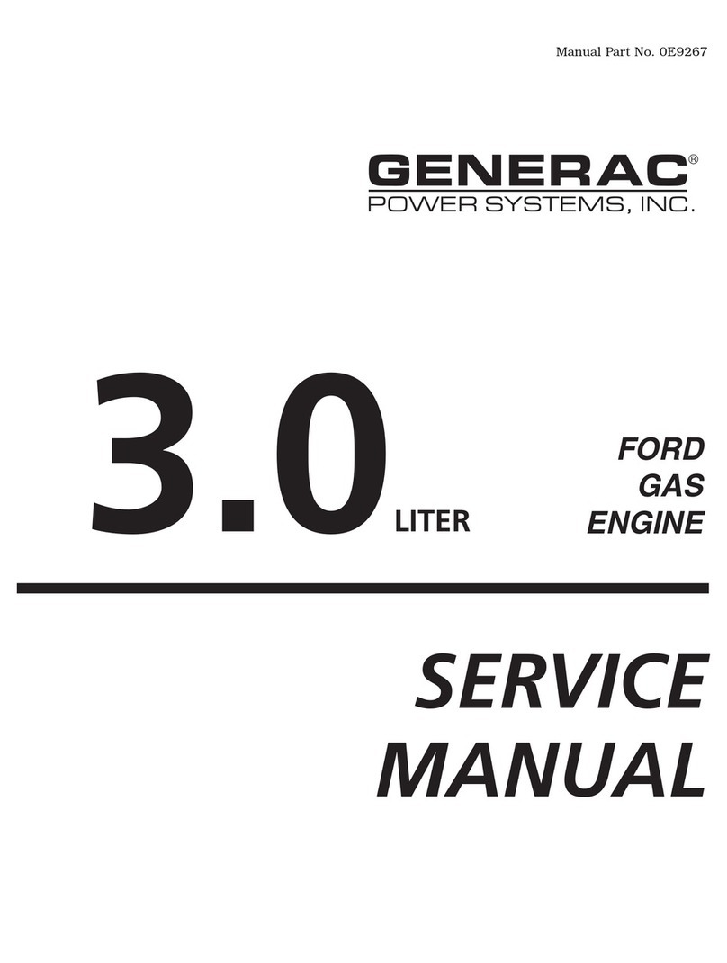 Generac Power Systems 3.0 LITER User manual