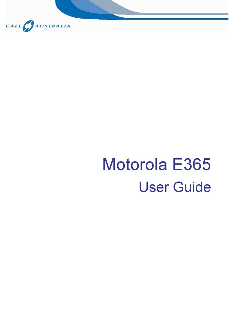 Motorola E365 user guide