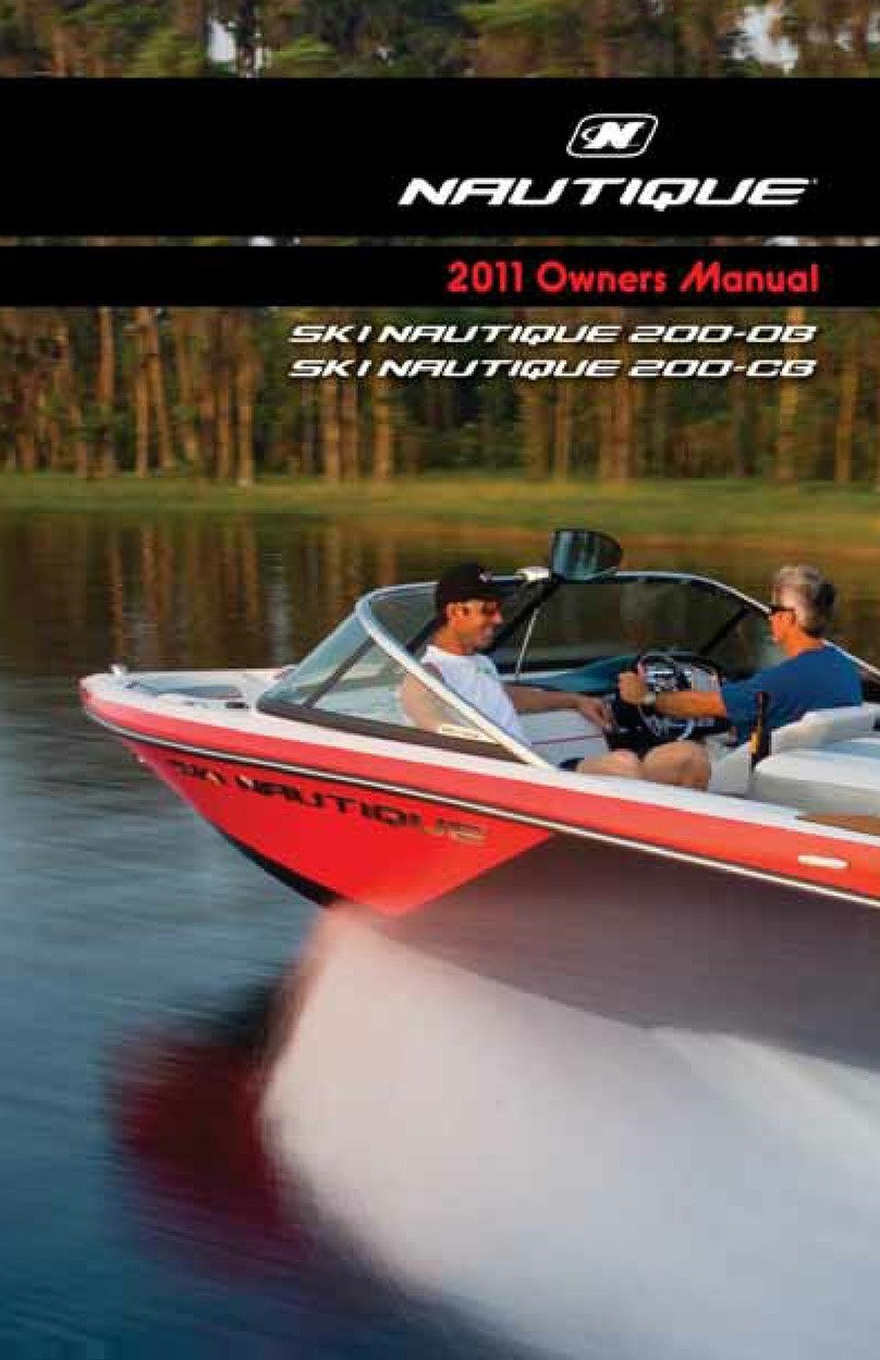 CORRECT CRAFT ski nautique 200og owner's manual