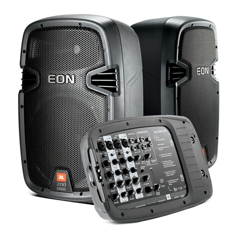 JBL EON210P User manual