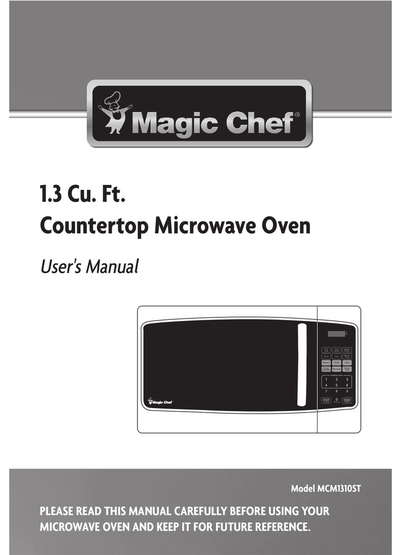 Magic Chef MCM1310ST User manual