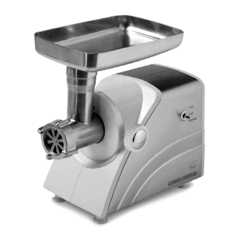 George Foreman GFMG700 User manual
