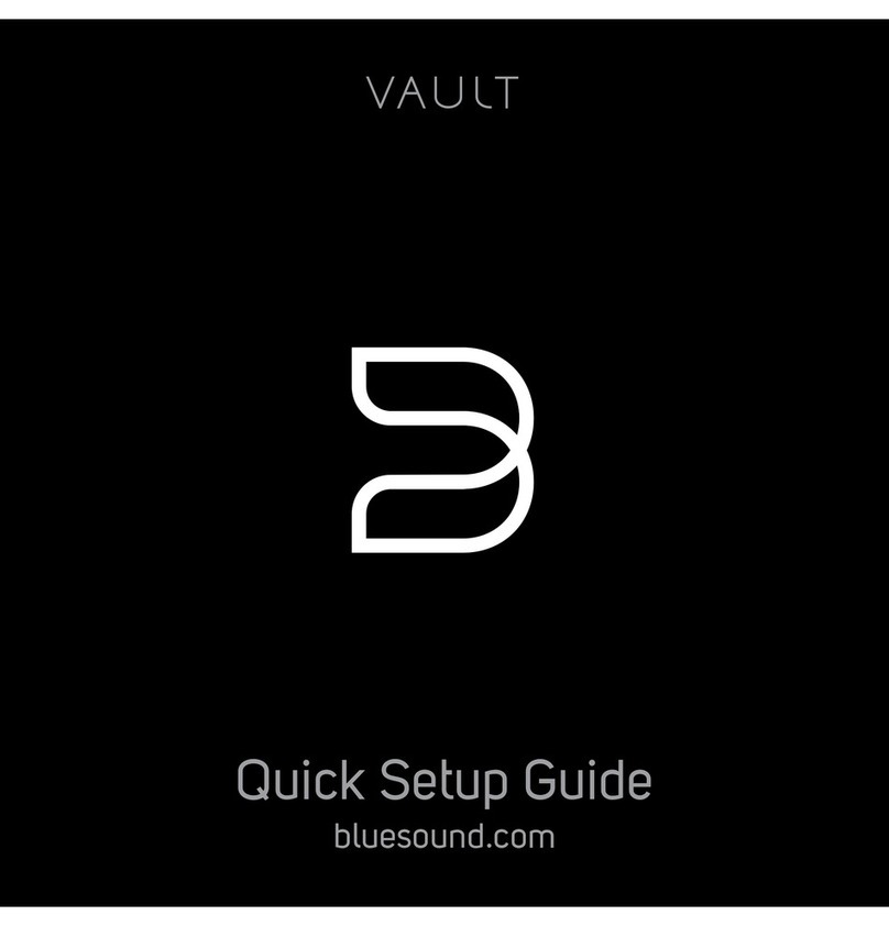 Bluesound Vault Quick setup guide