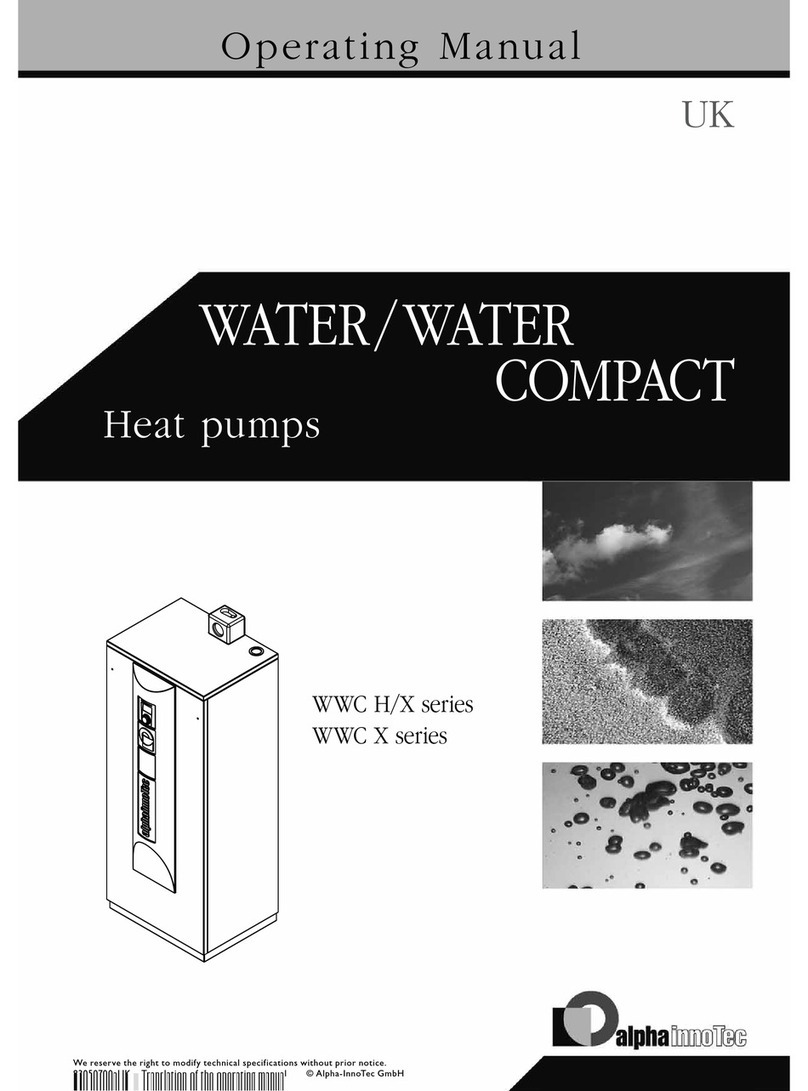 alphainnoTec WWC100HX User manual