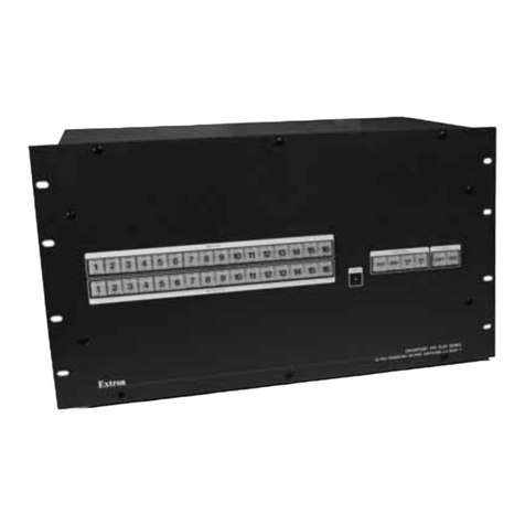Extron electronics CrossPoint 450 Plus 64 Series User manual
