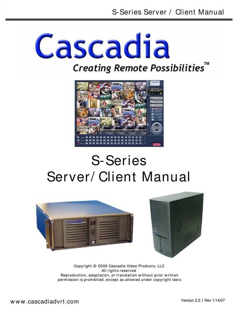 Cascadia S-Series manual