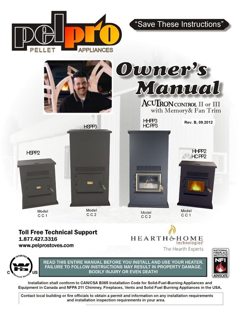 Pelpro HSPP2 owner's manual Pelpro HSPP2 owner's manual