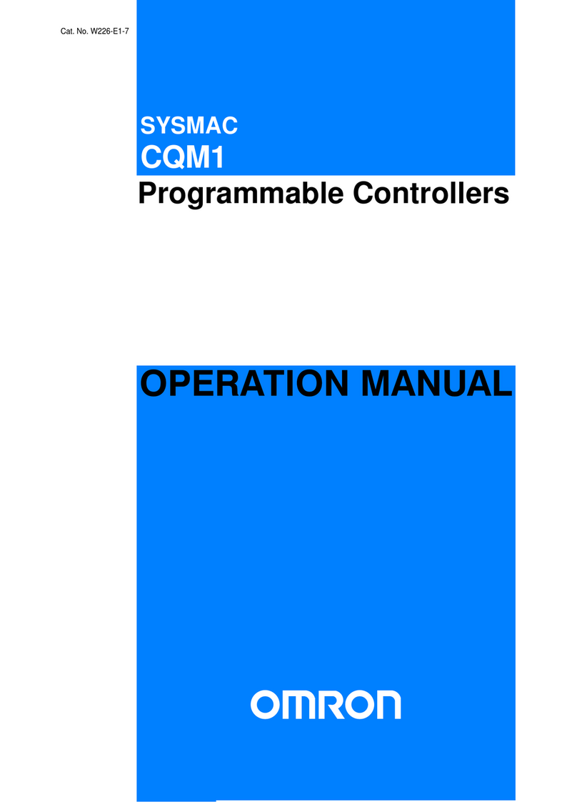 Sysmac CQM1 Operation manual