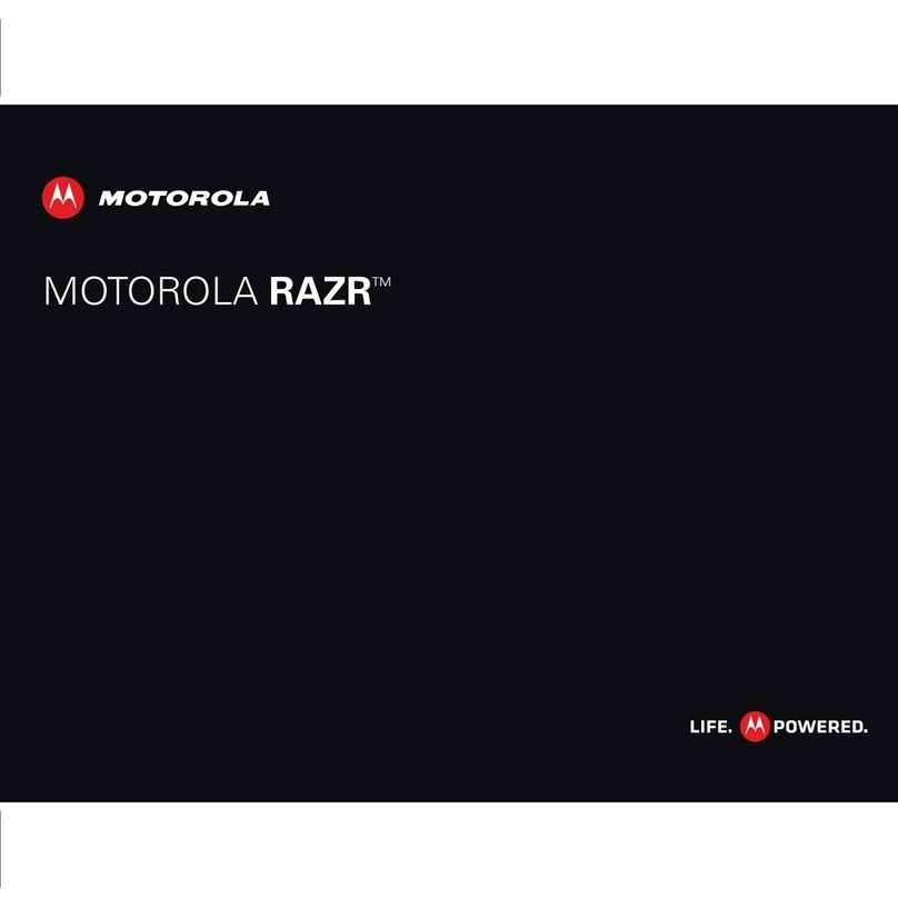 Motorola RAZR User manual